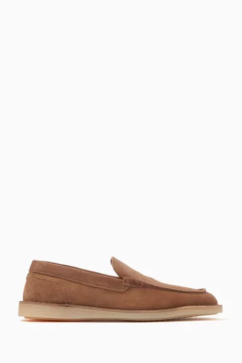 Loafers in Suede