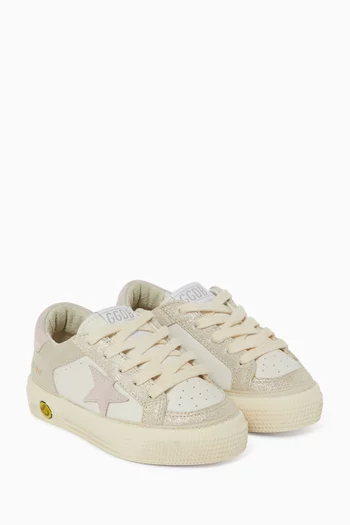 May School Sneakers in Leather