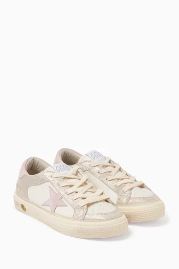May School Sneakers in Leather