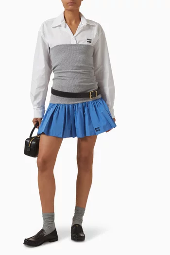 Strapless Mini Dress in Jersey