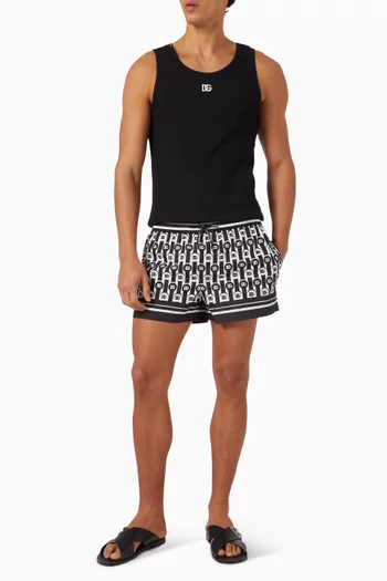 Printed Swim Shorts