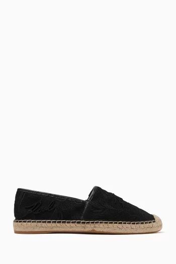 Kamini Orchid Espadrilles in Lace