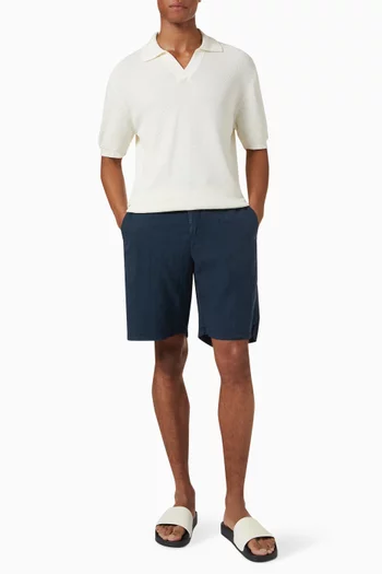 Sergio Shorts in Linen-blend