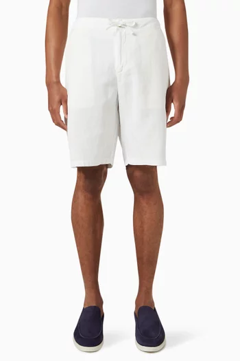 Sergio Shorts in Linen-blend