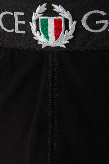 Logo Band Brando Briefs in Stretch Jersey