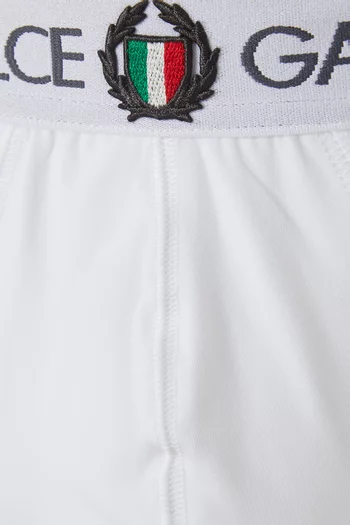 Logo Band Brando Briefs in Stretch Jersey