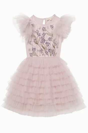 Lavender Love Tutu Dress in Tulle