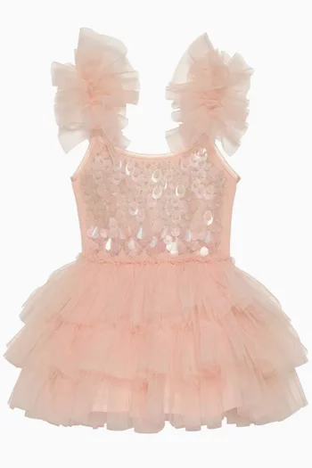 Bébé Petal Party Tutu Dress in Tulle