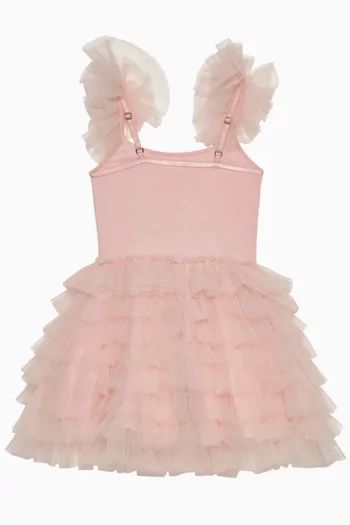 Bébé Golden Daisies Tutu Dress in Tulle