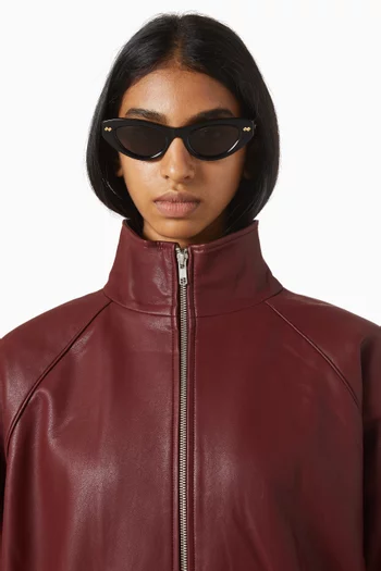 Cat-eye Sunglasses in Acetate