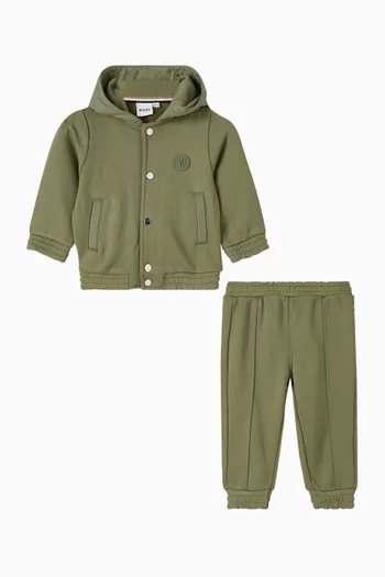 Logo Hoodie & Sweatpants Set