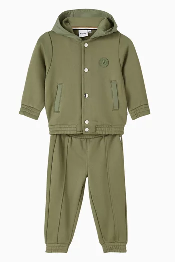 Logo Hoodie & Sweatpants Set