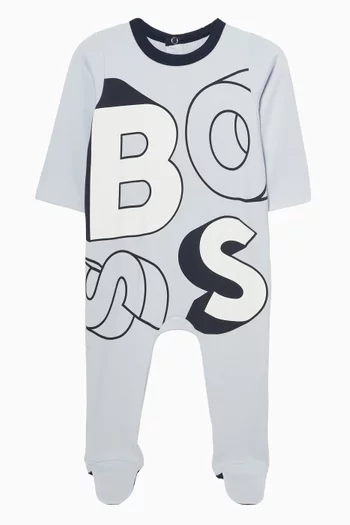 Logo Pyjama in Cotton