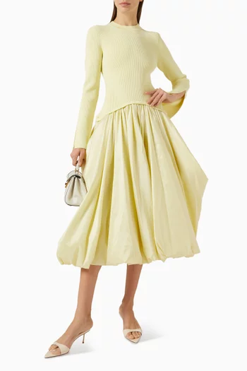 Kenlie Midi Dress in Rayon Blend