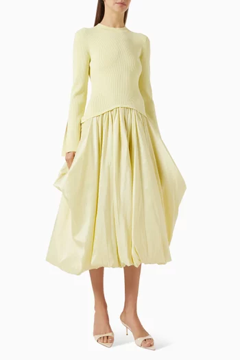 Kenlie Midi Dress in Rayon Blend