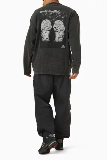 تي شيرت اكويبمنت بطبعة قطن