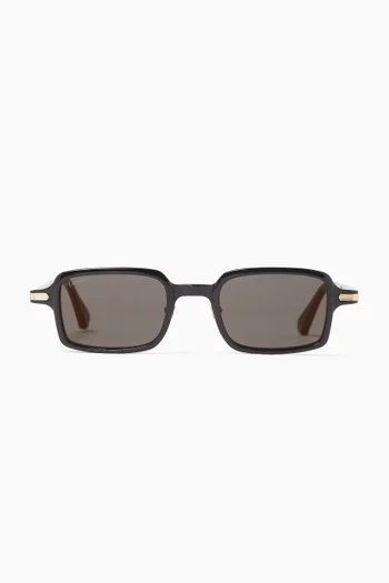 Rectangle Sunglasses in Acetate