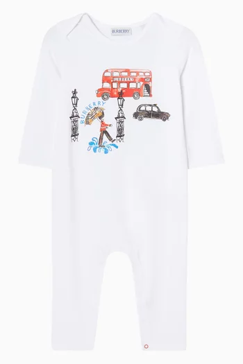 London Guard Romper in Cotton