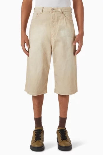 Loose-fit Shorts in Cotton-denim