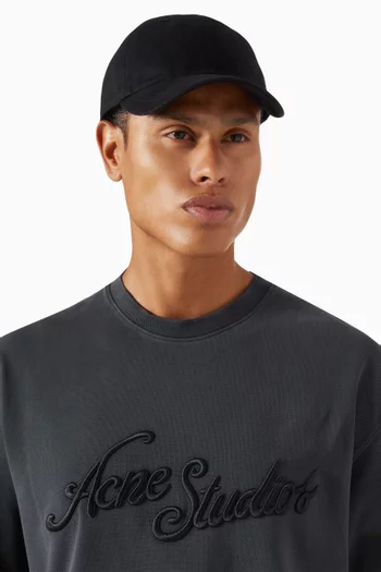 Logo Cap in Cotton-twill