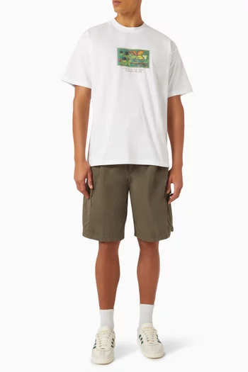 Cream Of The Crop T-shirt in Cotton Jersey
