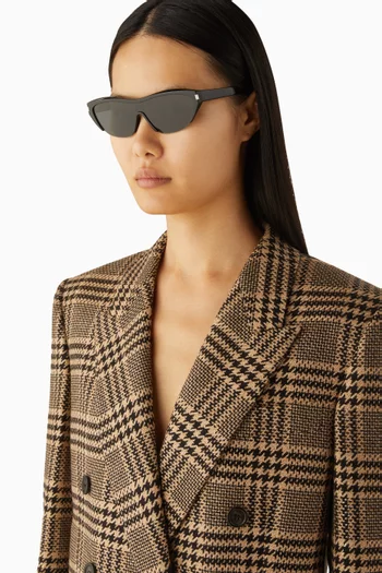 Oval Sunglasses in Acetate