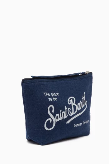 Aline Wash Bag in Linen