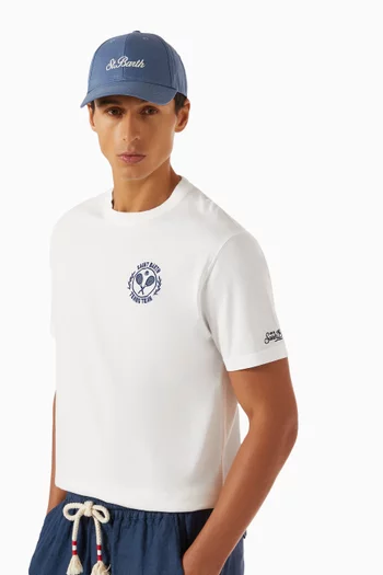 St. Barth Baseball Cap in Linen