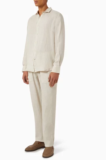 Pamplona Shirt in Linen
