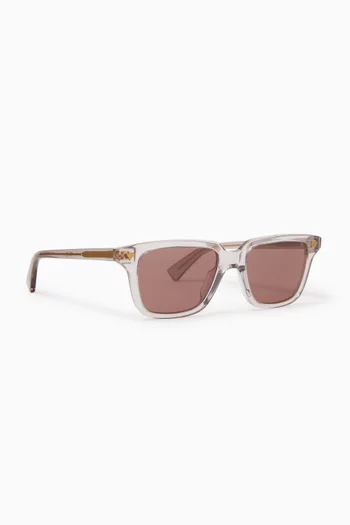 Square Sunglasses in Acetate