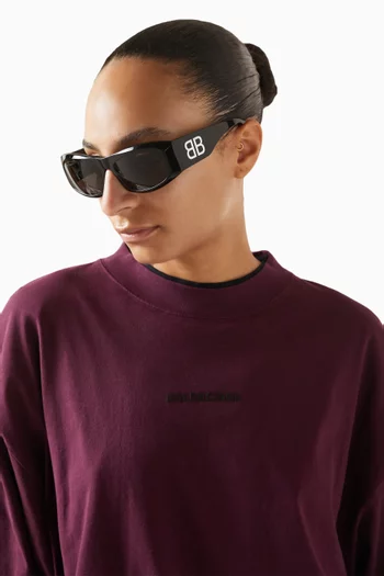 Square Sunglasses in Recycled Acetate