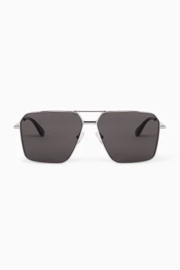Aviator Sunglasses in Metal