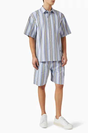 Hugh Shorts in Cotton Poplin