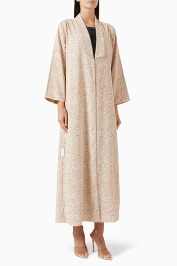 Zainah-cut Abaya in Chiffon