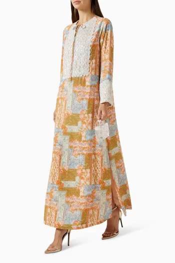 Beaded Lace Kaftan