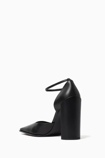 D'Orsay 90 Pumps in Leather