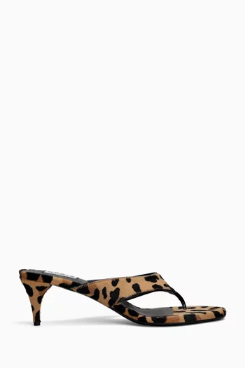 Infradito 55 Sandals in Pony Haircalf