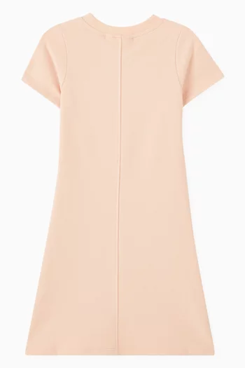 Monogram A-line T-shirt Dress in Cotton