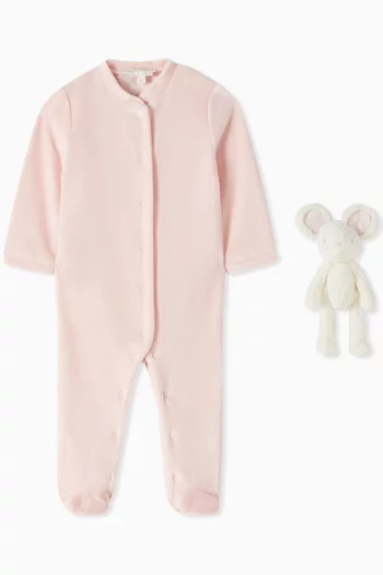 Sleep & Snuggle Angel Wing Gift Set in Velour