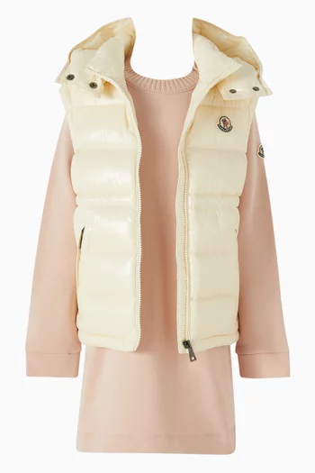 سويت شيرت بطبعة شعار الماركة قطن