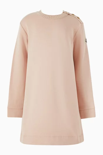 سويت شيرت بطبعة شعار الماركة قطن