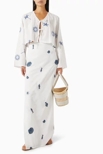 Dyani Printed Pareo