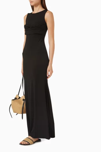 Flavia Ruched-bust Dress