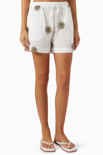 Sharon Printed Shorts in Cotton