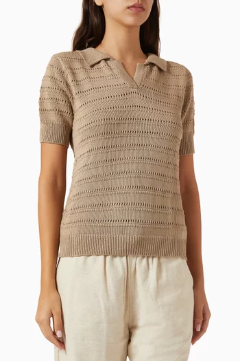 Jett Knit Polo Shirt