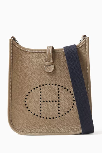 Unused Mini Evelyne Bag in Clemence Leather & Palladium Hardware