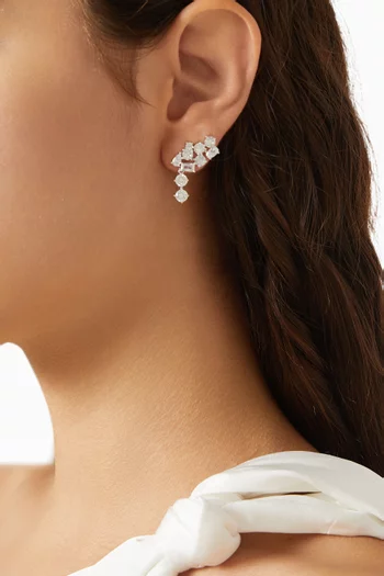 Jacklyn Earrings in Sterling Silver