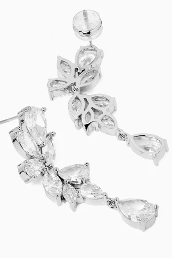 Isabella Drop Earrings in Sterling Silver