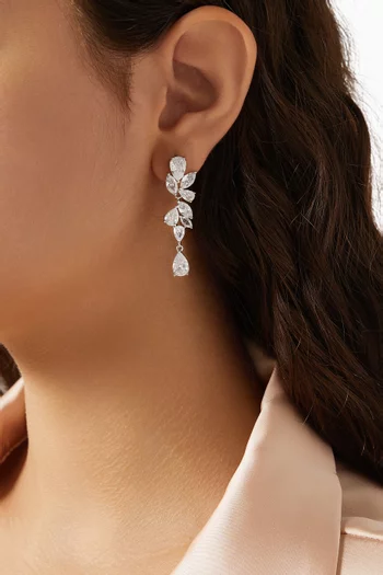 Isabella Drop Earrings in Sterling Silver