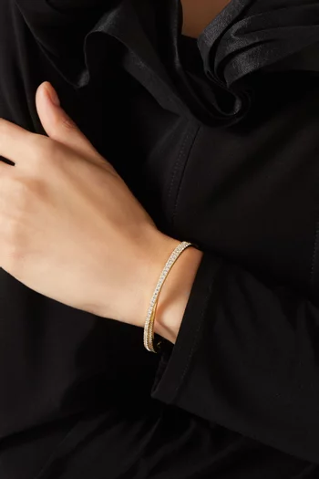 Staci Cuff Bracelet in 14kt Gold Vermeil